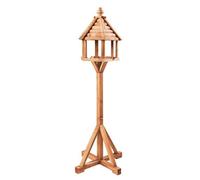 Gardman Wooden Rockingham Bird Table Free Standing House Feeder Hexagonal Roof