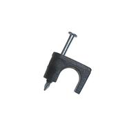 Gardner Bender GB PSB-165 Black Cable 50 Count 50PK 1/4 Coaxial Staple, 50 Pack