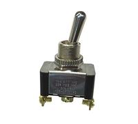 Gardner Bender GSW-12 Heavy-Duty Electrical Toggle Switch, SPDT, ON-ON, 20 A/125V, Screw Terminal HD SGL Pole TOG, (SPST) -¾ HP 125-250 V AC