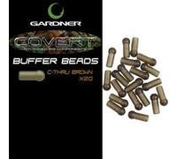 Gardner Covert Buffer Beads (C-Thru Silty Black)