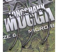 Gardner Covert Dark L/S Mugga Barbed Size 4 - Carp Fishing Hook