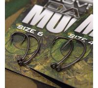 Gardner Covert Dark Mugga Hooks: Barbless: 4
