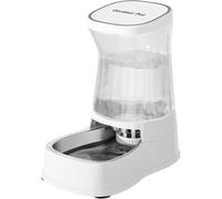 Gardner Pet 3.85L Pet Water Dispenser, Cat Bowls with Stainless Steel