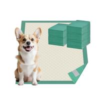Gardner Pet 60x45 cm Puppy Pads with Adhesive Tapes, Super Absorbent Thicker Puppy Training Pads, Fast Drying Sticky Pads, 6 Layers of Leak-proof, Suitable for Dogs, Cats, Rabbits (50 Pack)