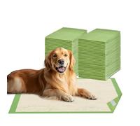 Gardner Pet 60x90 cm Puppy Pads with Adhesive Tapes, Super Absorbent Thicker Puppy Training Pads, Fast Drying Sticky Pads, 6 Layers of Leak-proof, Suitable for Dogs, Cats, Rabbits (50 Pack)