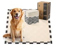 Gardner Pet Large Puppy Pads 71x76cm, Super Absorbent Thicker Puppy Training Pads, 6 Layers of Leak-proof, Fast Drying, Suitable for Dogs, Cats, Rabbits (30 Pack)