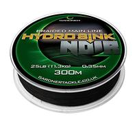 Gardner Tackle Hydro Sink Noir Braided Mainline (Black, 300)