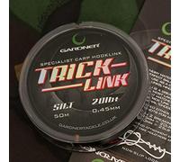 Gardner Trick Linkspecialist carp hooklink material colour Silt 20lb 50m spool c/o Reelfishing