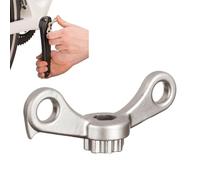 Garegce Bike Crank Removal Tool, Premium Crank Extractor, Compatible with Shimano Hollowtech II, Durable Spanner for Quick Cranks Arm Removal & Maintenance(1 Pcs, Silver)