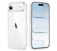 Garegce Case for iPhone 17 Air 6.5-Inch, Slim Clear Non-Yellowing Phone Case, Thin Soft TPU Silicone Shockproof Anti-Scratch Transparent Cell Phone Cover for iPhone 17 Air- Crystal Clear