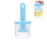Garegce Cooking Oil Dispenser with Brush, 2 in 1 Heat Resistan Oil Bottle with Brush for Cooking Pastry, Baking BBQ, Sauce, Grill, Frying - Blue