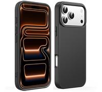 Garegce Ultra Slim Case for iPhone 17 Pro 6.3 Inch, Silky Soft Touch Anti-Fingerprint Thin Shockproof Protective Phone Case Anti-Scratch Lightweight Minimalist Cover for iPhone 17 Pro - Black