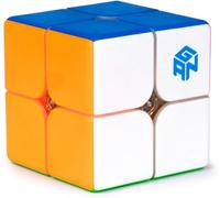 GAREGEAR GAN 249 V2, 2x2 Speed Cube Gans Mini Cube Puzzle Toy 2x2x2 Magic Cube 49mm (Stickerless)