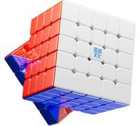 GAREGEAR MoYu AoChuang V6 5x5 Magnetic Speed Cube - Professional 5x5x5 Magic Puzzle Cube for Speedcubing Competitions (Dual Track Magnetic UV)
