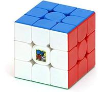 GAREGEAR MoYu Meilong Age 3+ 3x3 M Magnetic Stickerless Speed Cube MFJS MEILONG 3x3x3 M Cubing Classroom Meilong 3x3 M Speed Cube