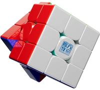 GAREGEAR MoYu RS3M V5 Age 3+ 2023 Ball-Core UV Coated 3x3 Speed Cube with Robot-Shape Display Box