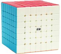 GAREGEAR QiYi 7x7 Speed Cube Stickerless 67mm QY Toys 7x7x7 Puzzle Cube