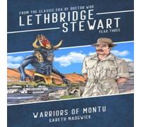 Gareth Madgwick Lethbridge-Stewart: Warriors of Montu Paperback Book in White Gareth Madgwick White