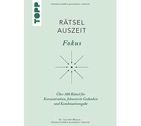 Gareth Moore RätselAuszeit - Fokus: Über 300 Rätsel für Konzentration (Hardback)