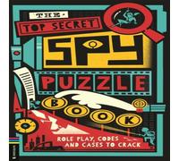 Gareth Moore The Top Secret Spy Puzzle Book Paperback Gareth Moore Multicolor
