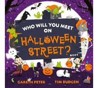 Gareth Peter Who Will You Meet on Halloween Street Paperback Book in White Gareth Peter White