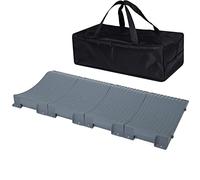 GarfatolRv Tire Saver Ramps Anti-Slip Pads Design, Car Tire Wheel Ramps for Flat Spot and Flat Tire Prevention, Tire Savers for Storage, Carrying Bag, Easy to Store 4 Pack (Grey)