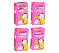 Garfied Kittibix Catnip Biscuits 80g - Salmon, Pack of 4 - The Perfect Cat Treat For Your Furry Friend!