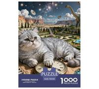 Garfield 1000-Piece Jigsaw Puzzle for Adult Challenging Puzzle Games Fun, Challenging & Brainteasing Games for Adults And Kids Age 12 Years Up Home Decoration Puzzle 70x50cm/1000pcs