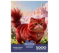 Garfield 1000-Piece Jigsaw Puzzle for Adult Challenging Puzzles Fun, Challenging & Brainteasing Games Gifts for Men And Women Home Decoration Puzzle 70x50cm/1000pcs
