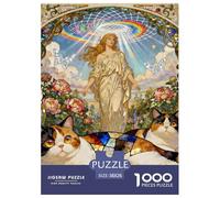 Garfield 1000-Piece Jigsaw Puzzle for Adults Educational Games Fun, Challenging & Brainteasing Games for Adults And Kids Age 12 Years Up Home Decoration Puzzle 38x26cm/1000pcs