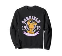 Garfield 1978 Cattitude Purple Collegiate Style Sweatshirt