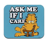 Garfield Ask Me If I Care Low Profile Thin Mouse Pad Mousepad