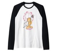 Garfield Attitude is Everything Cool Pose Raglan Baseball Tee