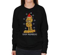 Garfield Bah Humbug Christmas Women's Sweatshirt Black