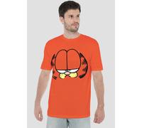Garfield Big Head T-Shirt, Orange | Size: 3XL Garfield Orange 3XL