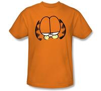 Garfield Big Head Unisex T Shirt, Orange, Small