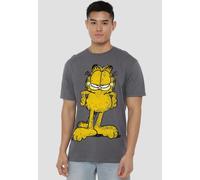 Garfield Big Ol Cat T-Shirt, Charcoal | Size: XL Garfield Charcoal XL