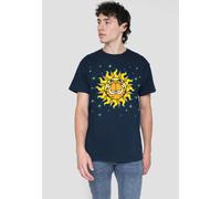 Garfield Celestial T-Shirt, Navy | Size: Large Garfield Navy L