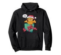 Garfield Christmas Grumpy Are We Having Fun Yet Pullover Hoodie