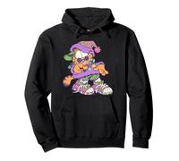 Garfield Christmas Retro Funky Style Portrait Pullover Hoodie