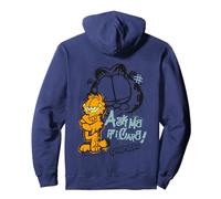 Garfield Comic Retro Ask Me If I Care Artwork Style Gifts Pullover Hoodie
