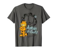 Garfield Comic Retro Ask Me If I Care Artwork Style Gifts T-Shirt