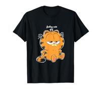 Garfield Feeling Too Cute Moody Chibi Pose T-Shirt