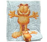 Garfield Free Hugs Silky Touch Super Soft Throw Blanket 152 X 127 cm, White