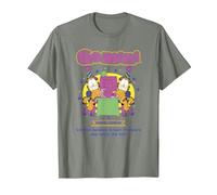 Garfield Gemini Zodiac Sign Horoscope Humour T-Shirt, Men, Olive Heather, XX-Large