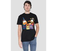 Garfield Grab Bags T-Shirt, Black | Size: Large Garfield Black L