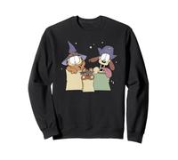 Garfield Halloween Friends Ready For Trick Or Treat Retro Sweatshirt