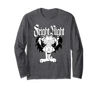 Garfield Halloween Fright Night Retro Vampire Garfield Long Sleeve T-Shirt