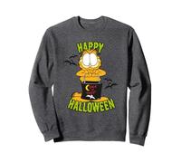 Garfield Halloween Zombie Fun Friends Trick Treat Cartoon Sweatshirt