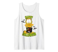 Garfield Halloween Zombie Fun Friends Trick Treat Classic Tank Top